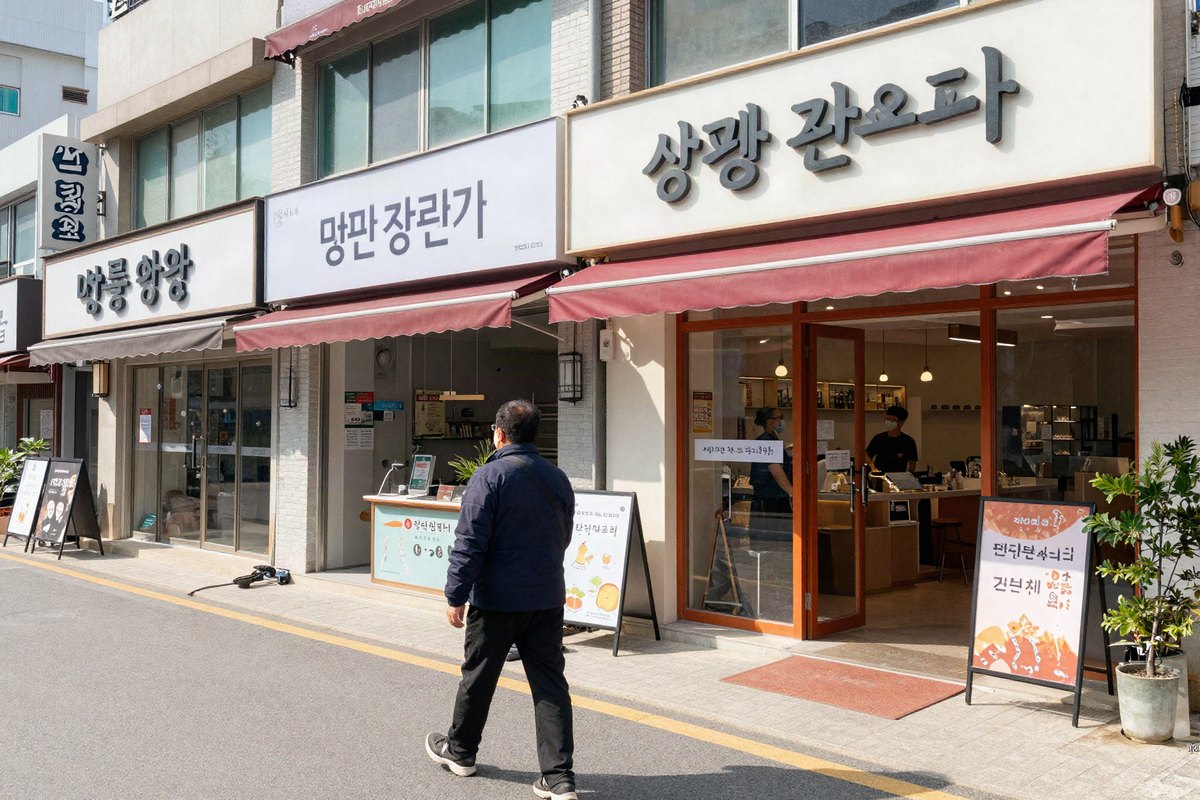 호평동 창업 상권 현장 조사